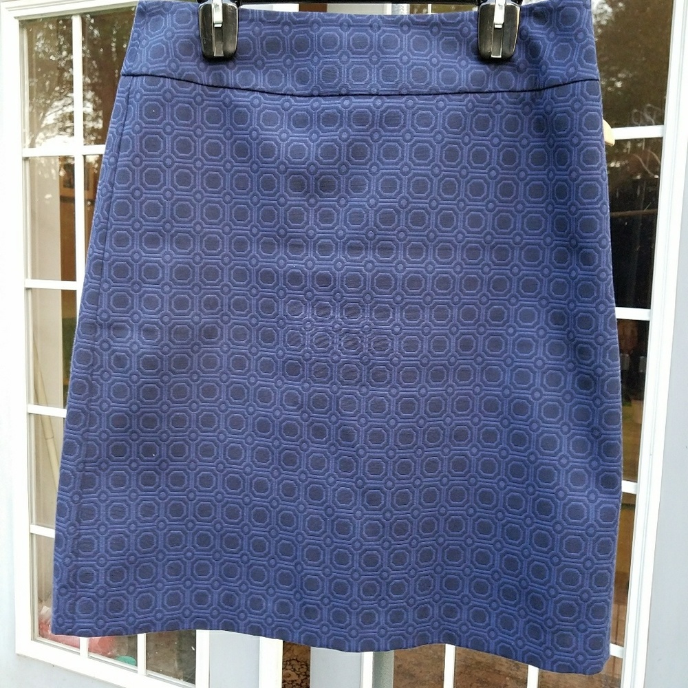 Talbots women multicolor skirt size 10